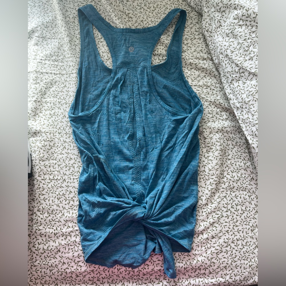 Lululemon tie-back tank top